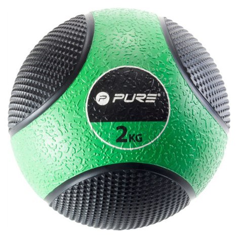 Pure2Improve | Medicine Ball, 2 kg | Black/Green